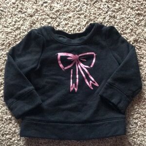 Circo Black Fleeced Lined Sweater Top Shirt